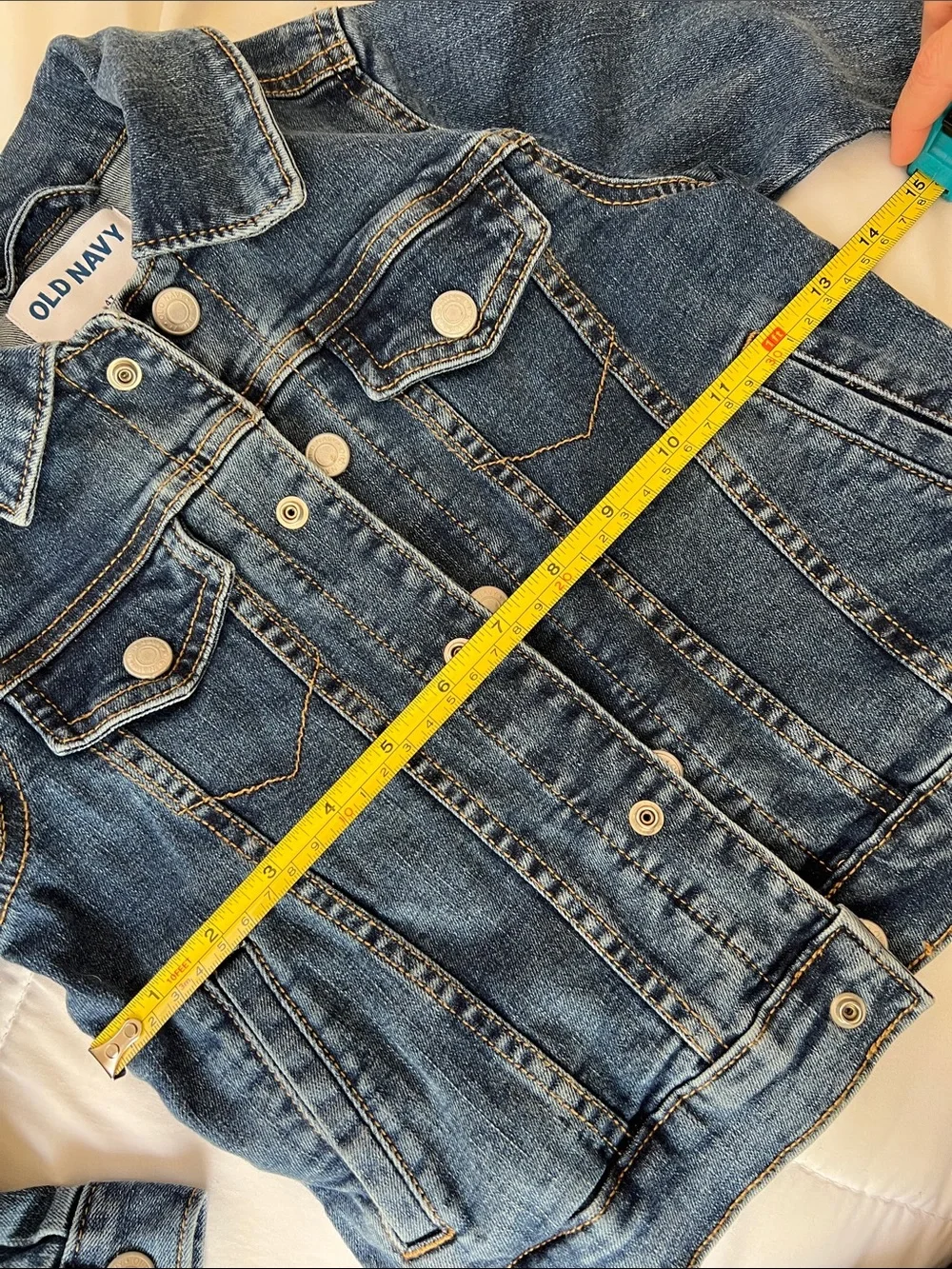 Old Navy Kids 4T Denim Jacket in Medium Blue